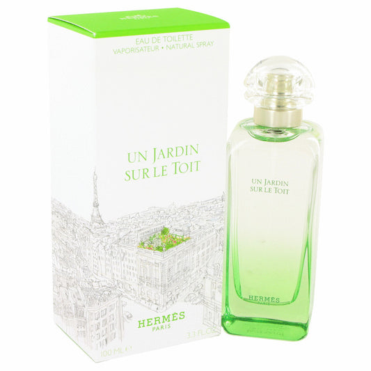 Un Jardin Sur Le Toit by Hermes Eau De Toilette Spray 3.3 oz for Women - Fragrance Spice