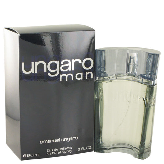 Ungaro Man by Ungaro Eau De Toilette Spray 3 oz - Fragrance Spice