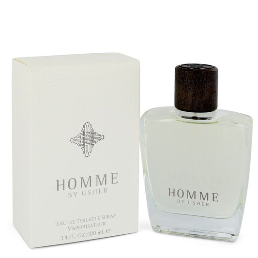 Usher Homme by Usher Eau De Toilette Spray 3.4 oz for Men - Fragrance Spice