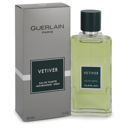 VETIVER GUERLAIN by Guerlain Eau De Toilette Spray 3.4 oz for Men - Fragrance Spice