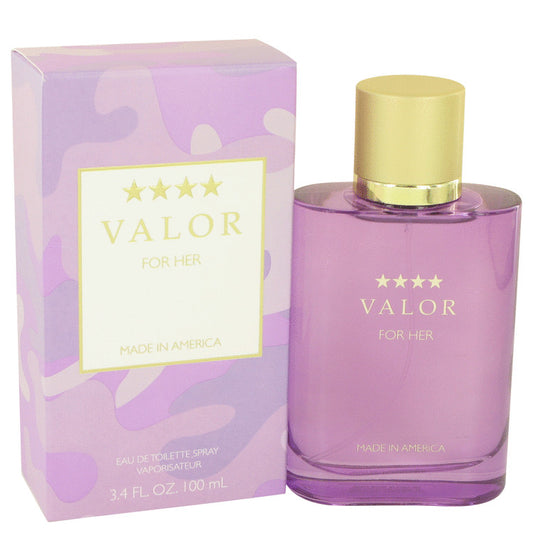Valor by Dana Eau De Toilette Spray 3.4 oz for Women - Fragrance Spice