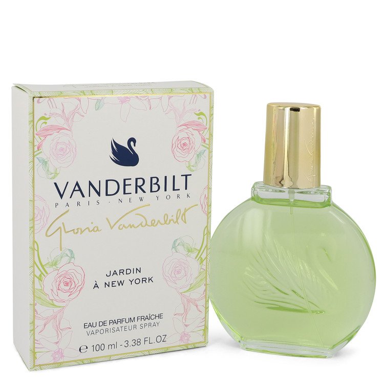 Vanderbilt Jardin A New York by Gloria Vanderbilt Eau De Parfum Fraiche Spray 3.4 oz for Women - Fragrance Spice