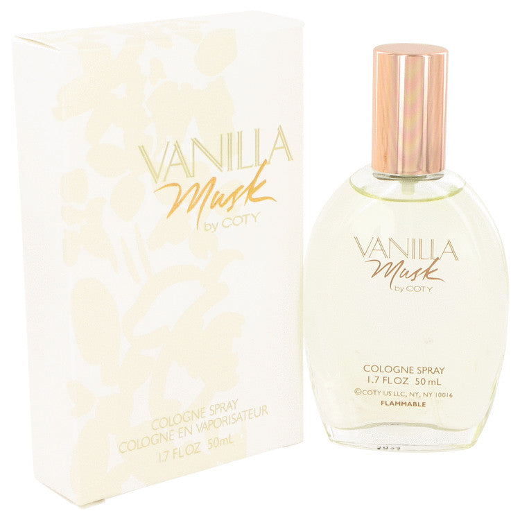 Vanilla Musk by Coty Cologne Spray 1.7 oz for Women - Fragrance Spice