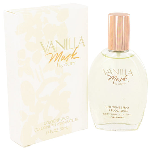 Vanilla Musk by Coty Cologne Spray 1.7 oz for Women - Fragrance Spice
