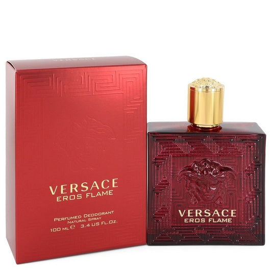 Versace Eros Flame by Versace Deodorant Spray 3.4 oz for Men - Fragrance Spice