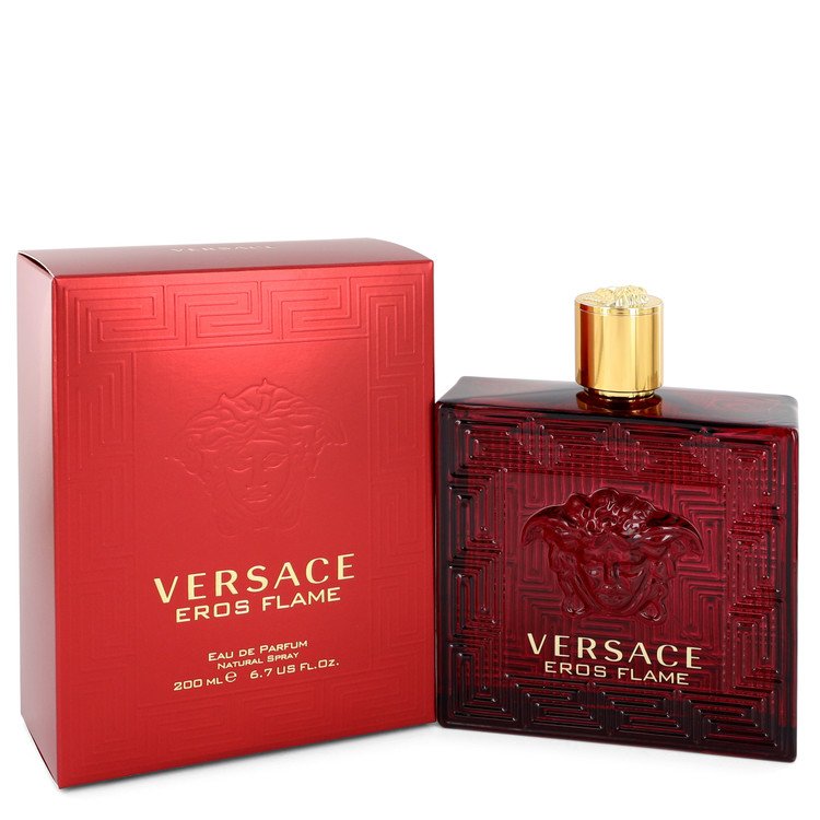 Versace Eros Flame by Versace Eau De Parfum Spray 6.7 oz for Men - Fragrance Spice