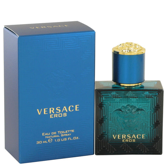 Versace Eros by Versace Eau De Toilette Spray 1 oz for Men - Fragrance Spice