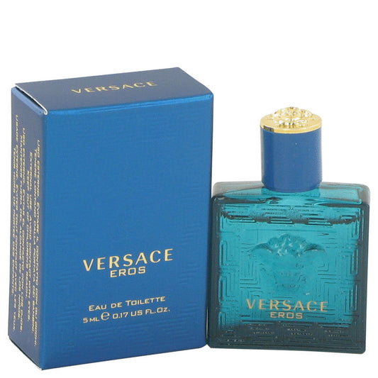 Versace Eros by Versace Mini EDT .16 oz for Men - Fragrance Spice