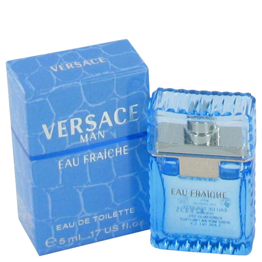 Versace Man by Versace Mini Eau Fraiche .17 oz for Men - Fragrance Spice