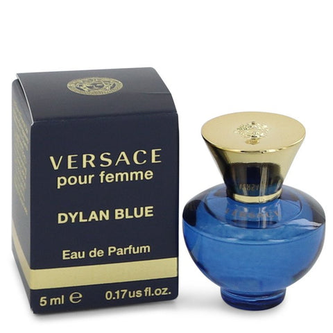 Versace Pour Femme Dylan Blue by Versace Mini EDP .17 oz for Women - Fragrance Spice