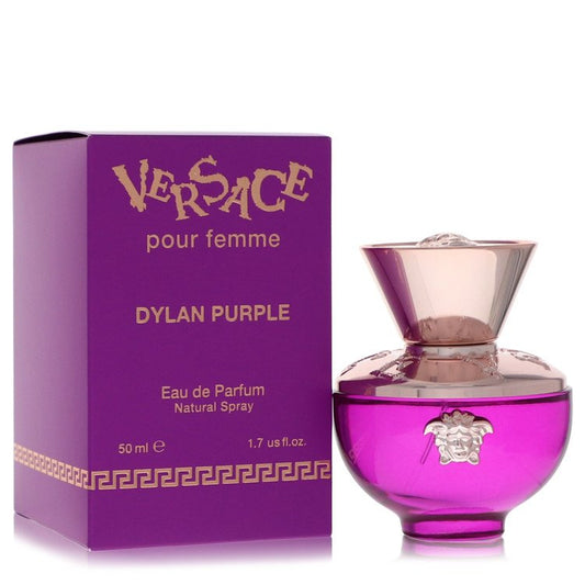 Versace Pour Femme Dylan Purple by Versace Eau De Parfum Spray 1.7 oz for Women - Fragrance Spice