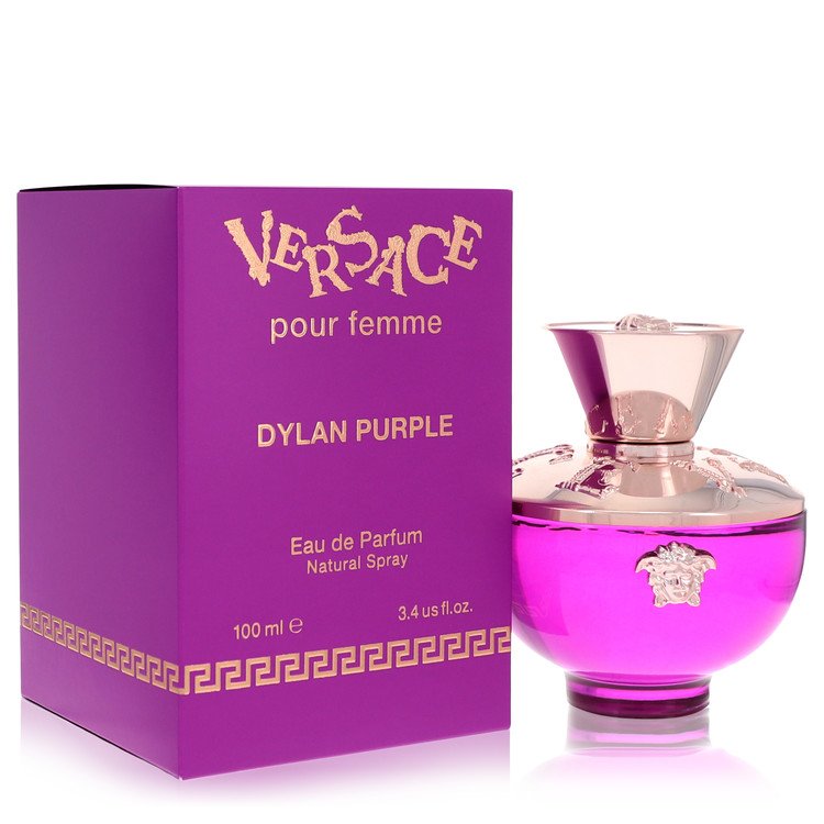 Versace Pour Femme Dylan Purple by Versace Eau De Parfum Spray 3.4 oz for Women - Fragrance Spice