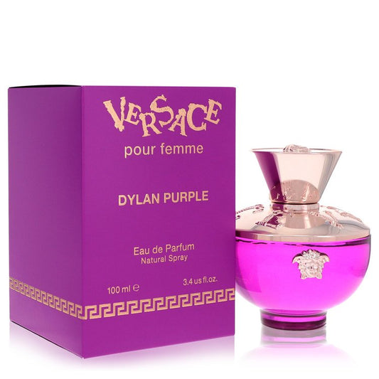 Versace Pour Femme Dylan Purple by Versace Eau De Parfum Spray 3.4 oz for Women - Fragrance Spice