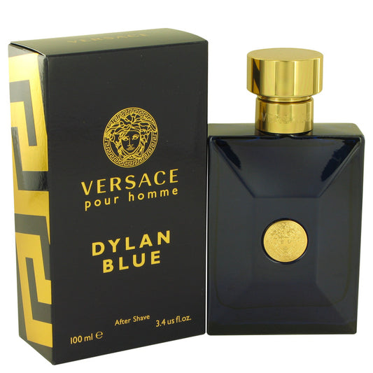 Versace Pour Homme Dylan Blue by Versace After Shave Lotion 3.4 oz for Men - Fragrance Spice