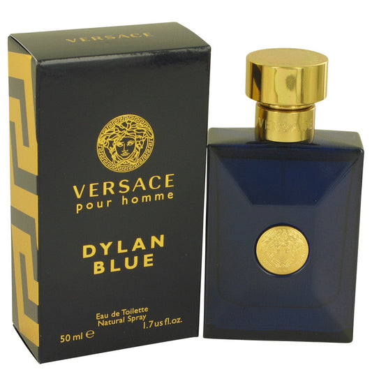 Versace Pour Homme Dylan Blue by Versace Eau De Toilette Spray 1.7 oz for Men - Fragrance Spice