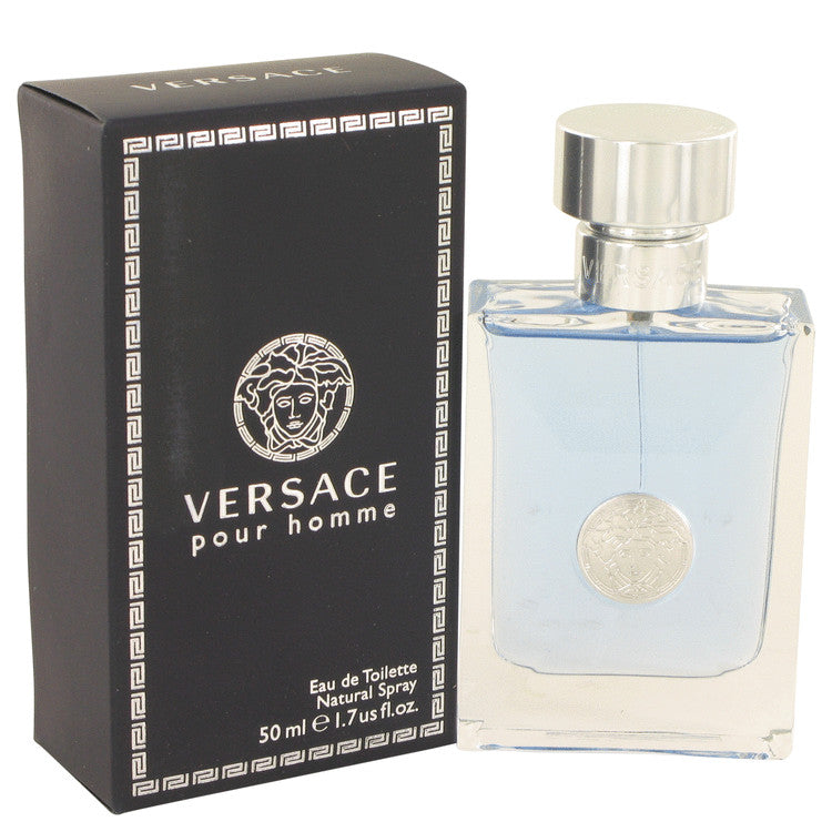 Versace Pour Homme by Versace Eau De Toilette Spray 1.7 oz for Men - Fragrance Spice