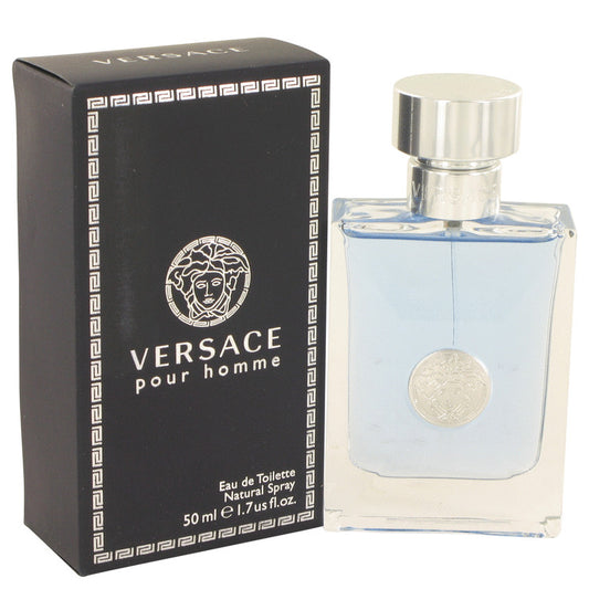 Versace Pour Homme by Versace Eau De Toilette Spray 1.7 oz for Men - Fragrance Spice
