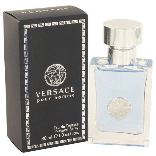 Versace Pour Homme by Versace Eau De Toilette Spray 1 oz for Men - Fragrance Spice