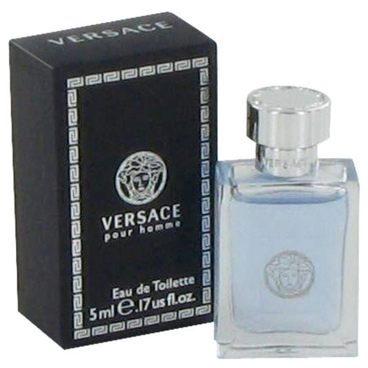 Versace Pour Homme by Versace Mini EDT .17 oz for Men - Fragrance Spice