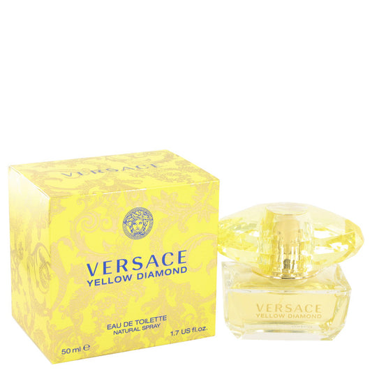 Versace Yellow Diamond by Versace Eau De Toilette Spray 1.7 oz for Women - Fragrance Spice