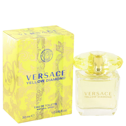 Versace Yellow Diamond by Versace Eau De Toilette Spray 1 oz for Women - Fragrance Spice