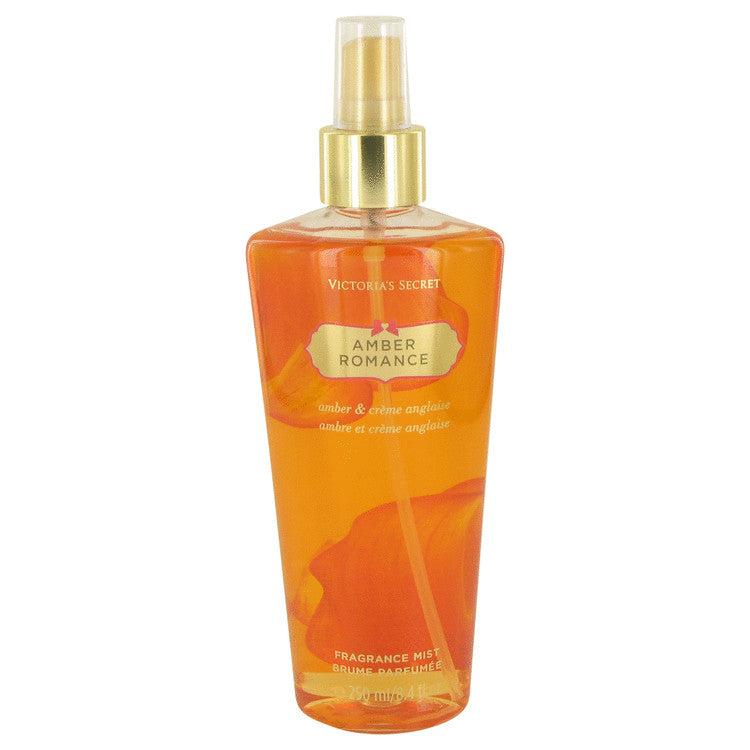 Victoria's Secret Amber Romance by Victoria's Secret Fragrance Mist Spray 8.4 oz for Women - Fragrance Spice