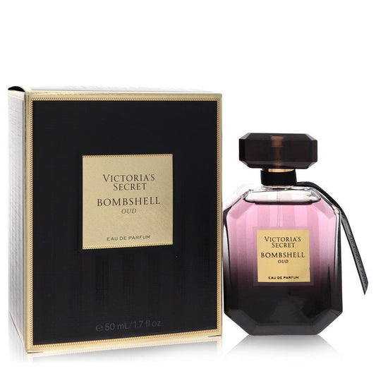 Victoria's Secret Bombshell Oud by Victoria's Secret Eau De Parfum Spray 1.7 oz for Women - Fragrance Spice