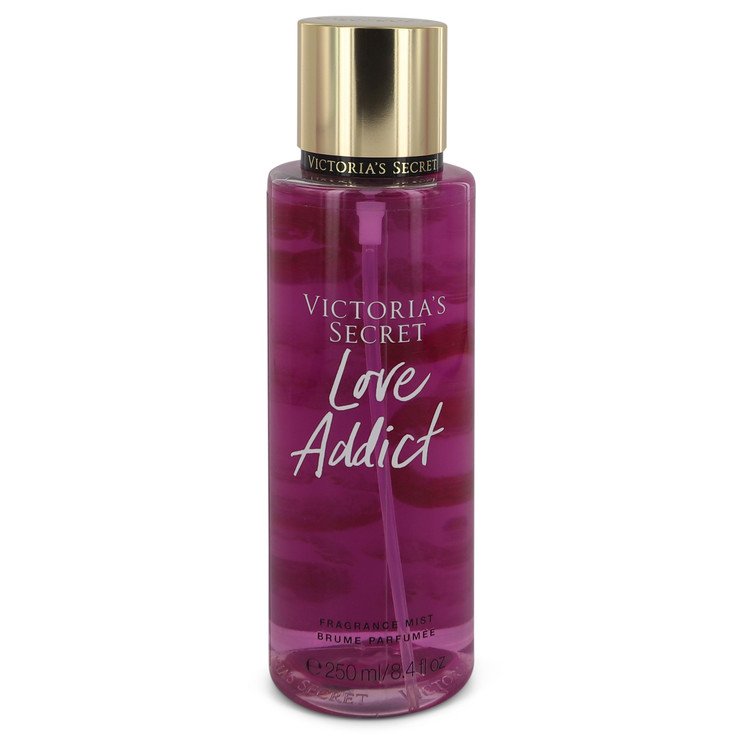 Victoria's Secret Love Addict by Victoria's Secret Fragrance Mist Spray 8.4 oz for Women - Fragrance Spice