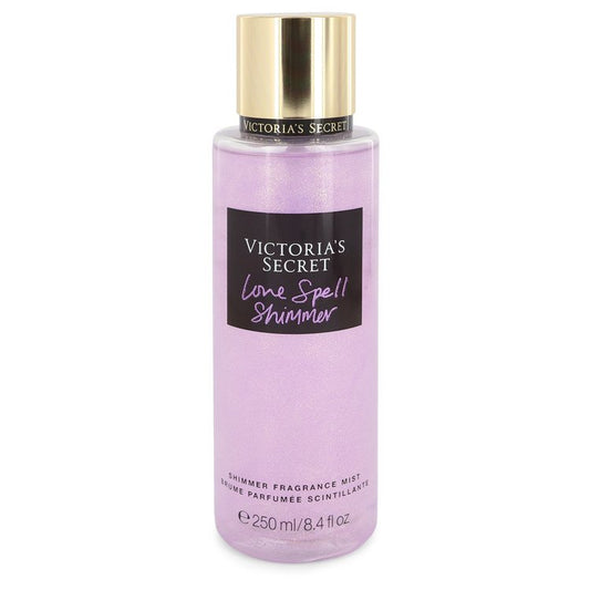 Victoria's Secret Love Spell Shimmer by Victoria's Secret Fragrance Mist Spray 8.4 oz for Women - Fragrance Spice