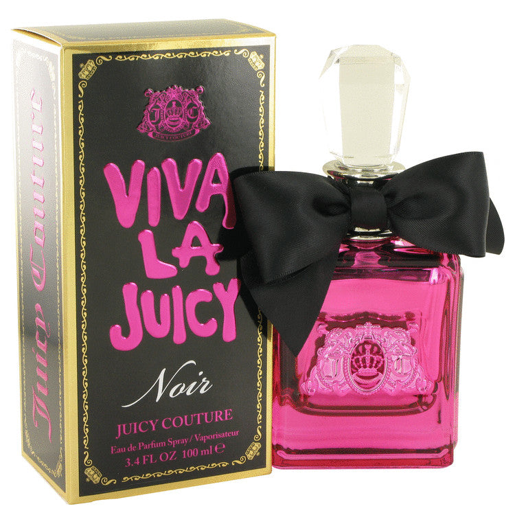 Viva La Juicy Noir by Juicy Couture Eau De Parfum Spray 3.4 oz for Women - Fragrance Spice