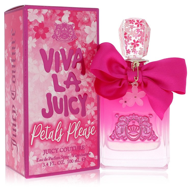 Viva La Juicy Petals Please by Juicy Couture Eau De Parfum Spray 3.4 oz for Women - Fragrance Spice