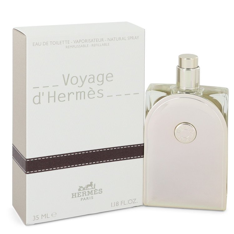 Voyage D'Hermes by Hermes Eau De Toilette Spray Refillable 1.18 oz for Men - Fragrance Spice