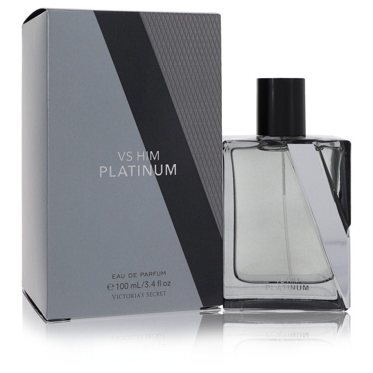 Vs Him Platinum by Victoria's Secret Eau De Parfum Spray 3.4 oz for Men - Fragrance Spice