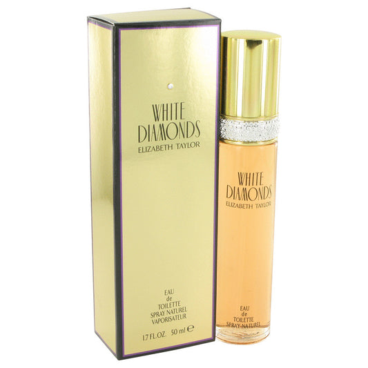 WHITE DIAMONDS by Elizabeth Taylor Eau De Toilette Spray 1.7 oz for Women - Fragrance Spice