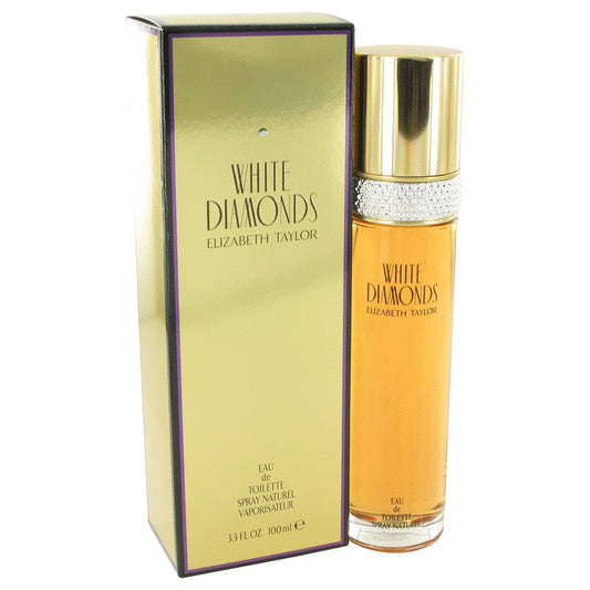 WHITE DIAMONDS by Elizabeth Taylor Eau De Toilette Spray 3.3 oz for Women - Fragrance Spice
