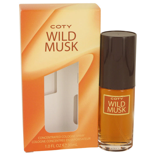 WILD MUSK by Coty Concentrate Cologne Spray 1 oz for Women - Fragrance Spice