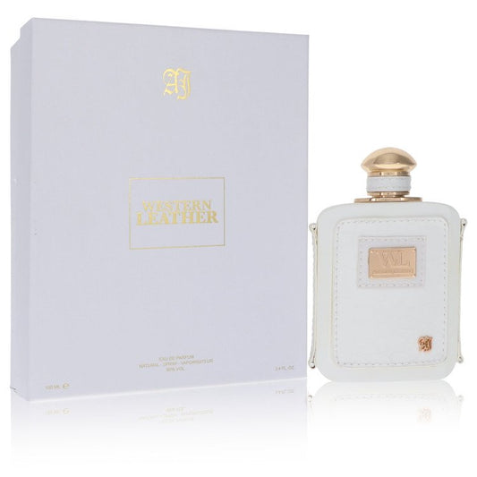 Western Leather by Alexandre J Eau De Parfum Spray 3.4 oz for Women - Fragrance Spice