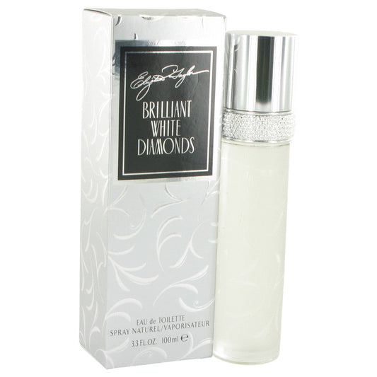 White Diamonds Brilliant by Elizabeth Taylor Eau De Toilette Spray 3.3 oz for Women - Fragrance Spice
