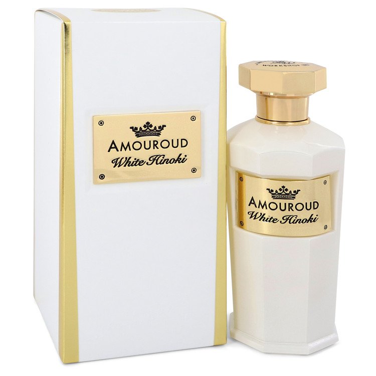 White Hinoki by Amouroud Eau De Parfum Spray (Unisex) 3.4 oz for Women - Fragrance Spice