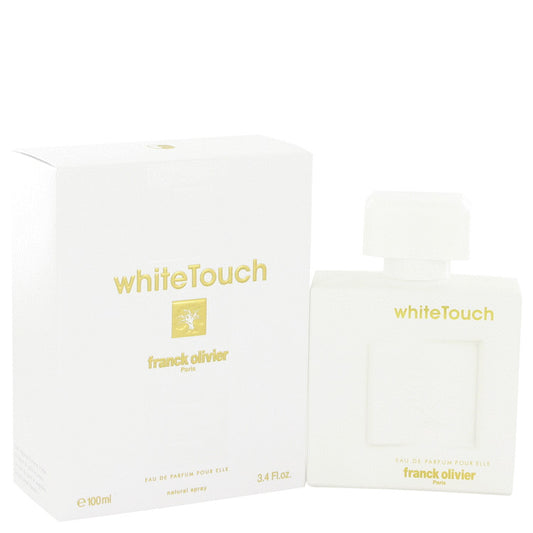 White Touch by Franck Olivier Eau De Parfum Spray 3.3 oz for Women - Fragrance Spice