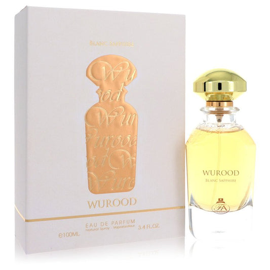 Wurood Blanc Sapphire by Fragrance World Eau De Parfum Spray 3.4 oz for Women - Fragrance Spice