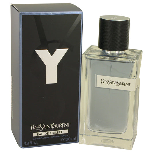Y by Yves Saint Laurent Eau De Toilette Spray 3.3 oz for Men - Fragrance Spice