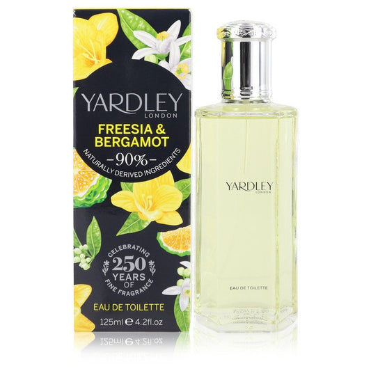 Yardley Freesia & Bergamot by Yardley London Body Fragrance Spray 2.6 oz for Women - Fragrance Spice