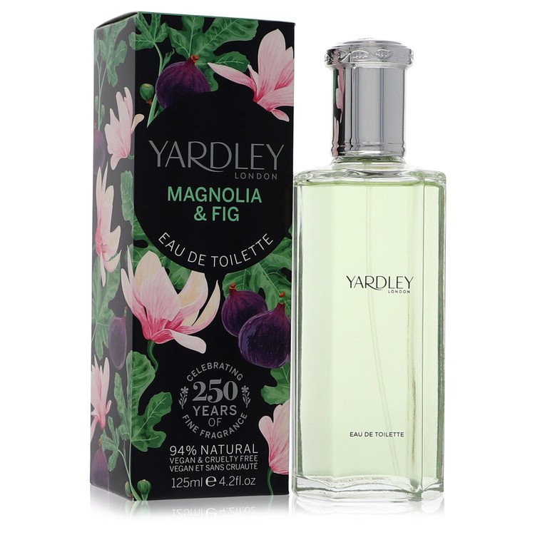 Yardley Magnolia & Fig by Yardley London Eau De Toilette Spray 4.2 oz for Women - Fragrance Spice