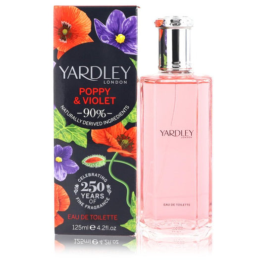 Yardley Poppy & Violet by Yardley London Body Fragrance Spray 2.6 oz for Women - Fragrance Spice