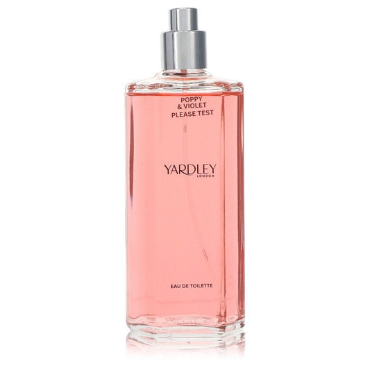 Yardley Poppy & Violet by Yardley London Eau De Toilette Spray (Tester) 4.2 oz for Women - Fragrance Spice