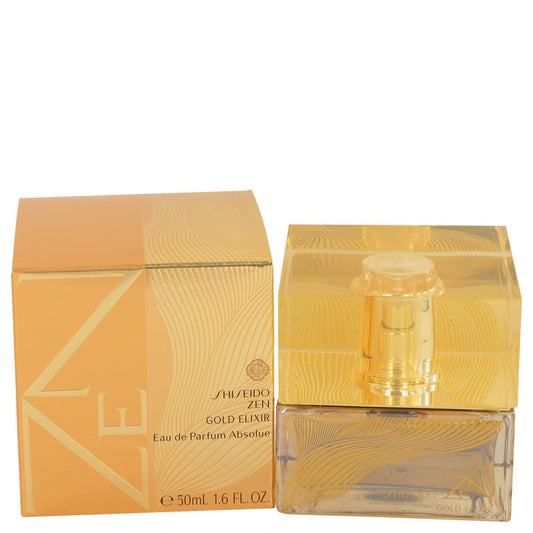 Zen Gold Elixir by Shiseido Eau De Parfum Spray 3.4 oz for Women - Fragrance Spice