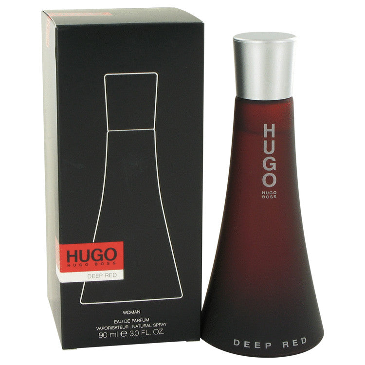 hugo DEEP RED by Hugo Boss Eau De Parfum Spray 3 oz for Women - Fragrance Spice