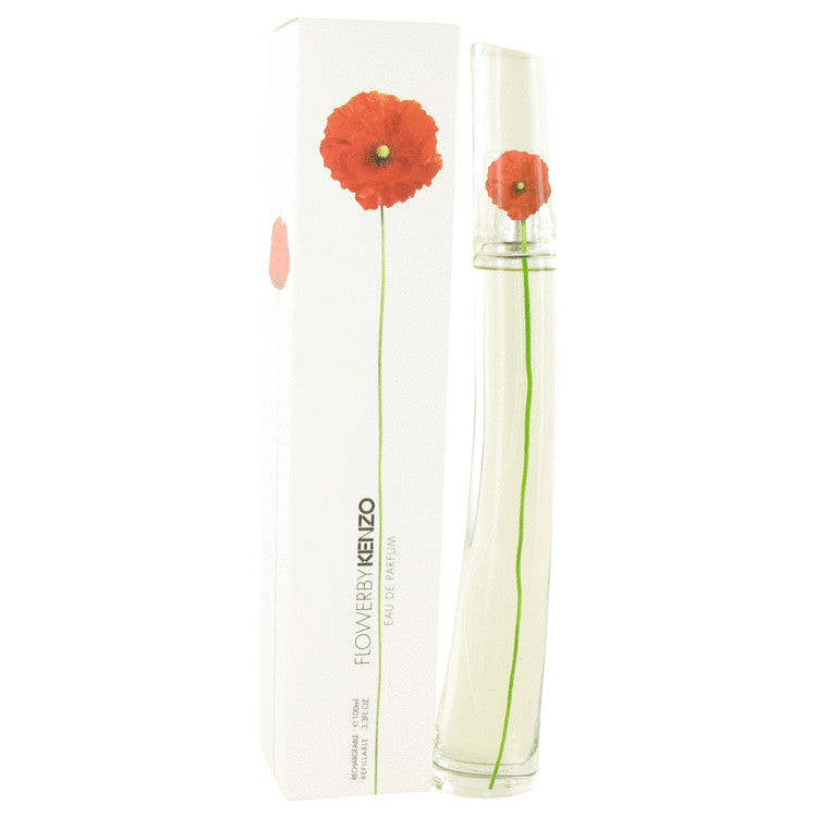 kenzo FLOWER by Kenzo Eau De Parfum Spray Refillable 3.4 oz for Women - Fragrance Spice