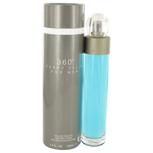 perry ellis 360 by Perry Ellis Eau De Toilette Spray 3.4 oz for Men - Fragrance Spice